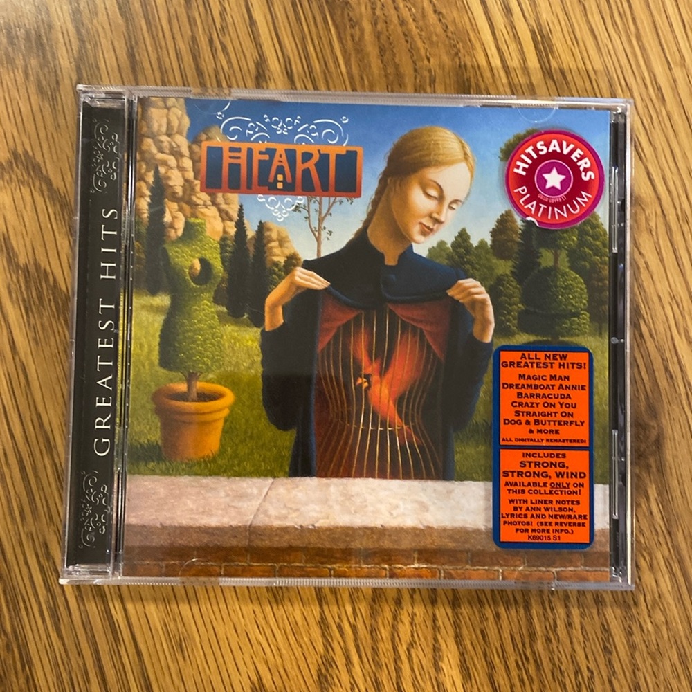CD, Heart, Greatest Hits